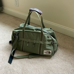 North face duffel bag